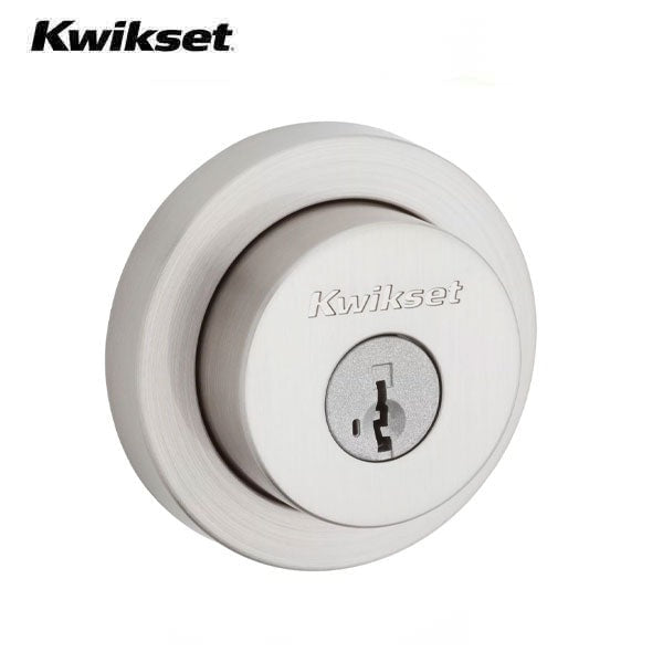 Kwikset - 158MIL - Milan Deadbolt - Single Cylinder - Optional Rose - Optional Finish - SmartKey Technology - Grade 2