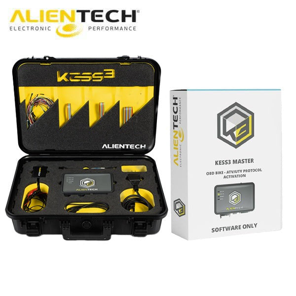 Alientech - KESS3 - ECU and TCU Programmer And OBD Bike - ATV/UTV Protocol Master Activation Software
