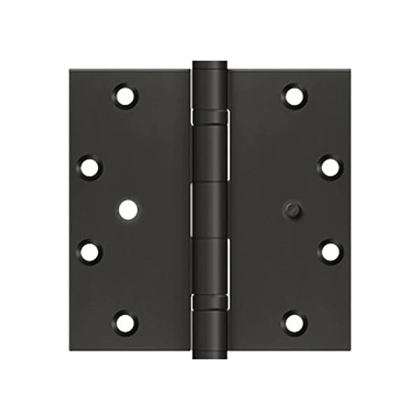 Deltana - 5" x 5" Square Hinge - 2BB - Security - Stainless Steel - US10B