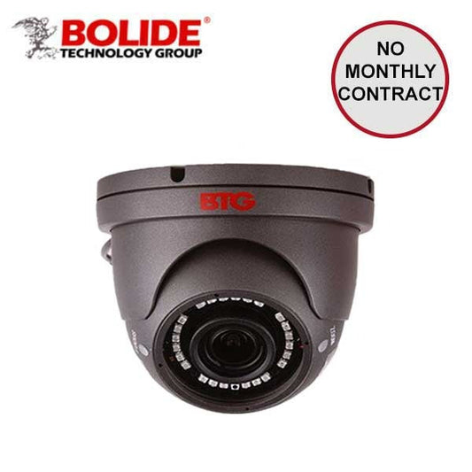 Bolide - BTG1209 - HDCVI / 2MP / Eyeball Camera / Vari-Focal / 2.8-12mm Lens / IP66 / 40m IR / DC12V / Charcoal Gray