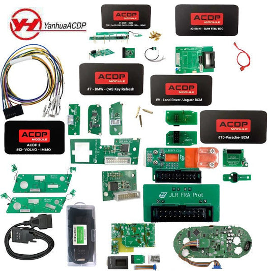 Yanhua - ACDP-2 - 2024 Locksmith Package - BMW Land Rover Porsche Volvo Audi - Add Keys - All Keys Lost