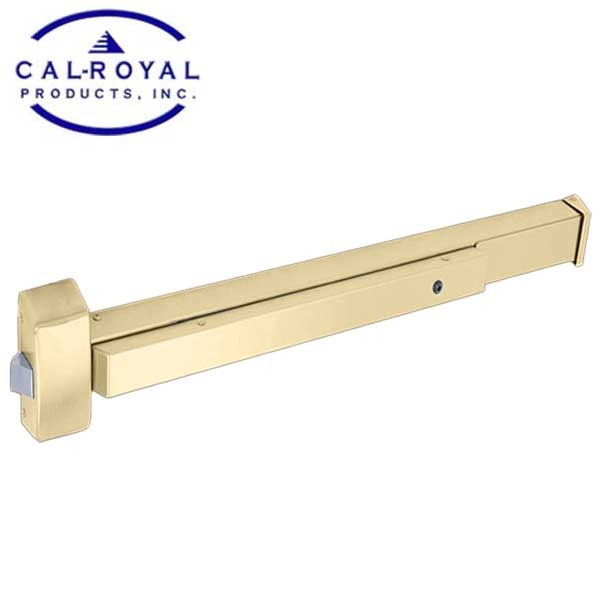 Cal-Royal - A2220EO48 - Rim Exit Device - 48" Doors - Gold Finish - Grade 1