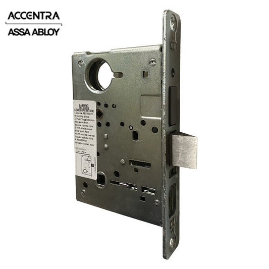 Accentra (Formerly Yale) - LBDY8822FL - Mortise Lock Body - Dormitory - 626 - Satin Chrome - Body Only - Grade 1