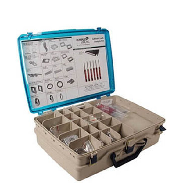 Olympus - SK002 - General Product Line Kit -Two Level Carrying Case With Olympus Lock Samples And Accessories