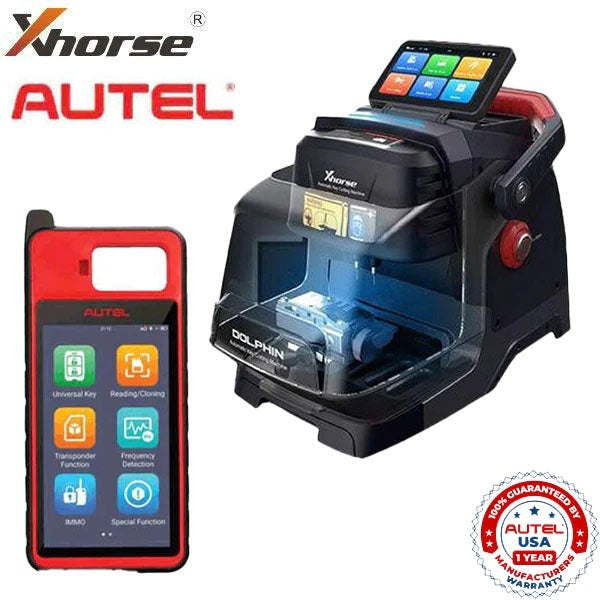 Complete Cut & Programming Bundle - AUTEL KM100 + Dolphin II XP-005L