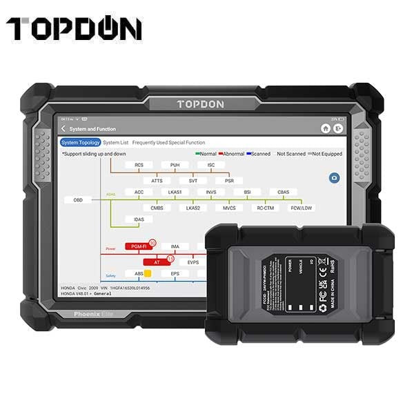 TOPDON - Phoenix Elite - Advanced Level Professional Diagnostic Scanner
