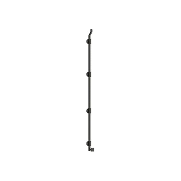 Deltana - 42" Modern Offset Surface Bolt - Heavy Duty - Solid Brass - Optional Finish