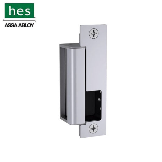 HES - 1600 - Electric Strike - Fail Safe/Fail Secure - 12/24VDC - Surface Mounted - Up To 1" Deadbolt - Satin Stainless Steel - Grade 1
