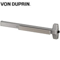 Von Duprin - 78EO - Rim Exit Device - Exit Only - Wide Stile Pushpad - Satin Aluminum Clear Anodized Aluminum Finish - 36in - Non-Handed