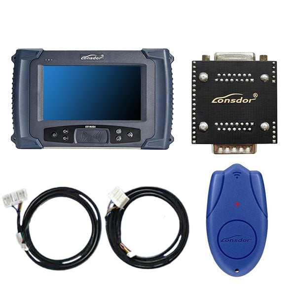 Lonsdor - K518 USA Key Programmer - Permanent Free Upgrades (New USA Version) + 8A4A - Super ADP 8A / 4A Adapter + LKE - Smart Key Emulator