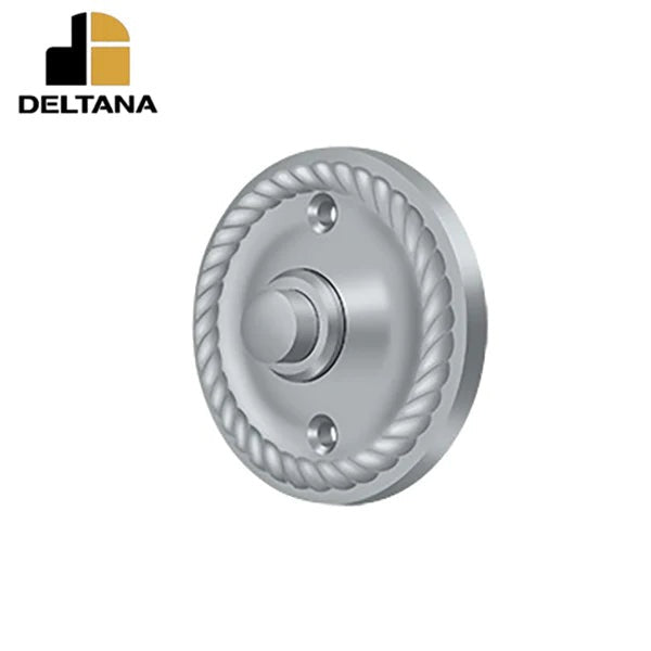 Deltana - Bell Button - Round w/ Rope - Optional Finish