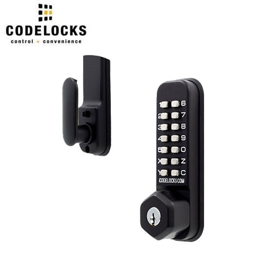 CodeLocks - CL255 - Mechanical Lock - Light Duty - Dual Backset Deadlatch 2 3/8" - 2 3/4" - Mortise Tubular Latchbolt - Holdback Feature - Optional Key Override - Optional Finish - Fire Rated - Grade 2