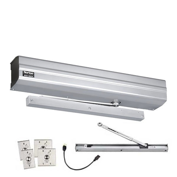 Norton - 5740K3 - Universal Low Energy Door Operator - Push & Pull Side - Slide Track & Double Lever Arm - Aluminum