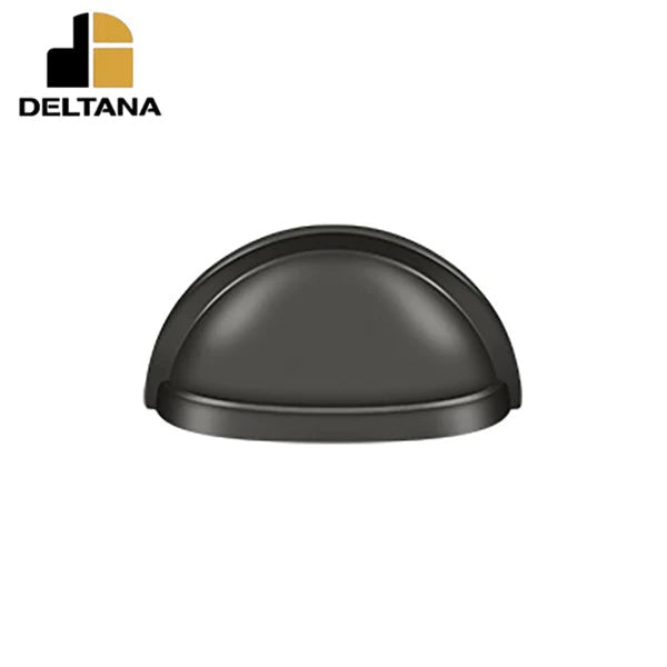 Deltana - Oval Shell Handle Pull - 3-1/2" - Optional Finish