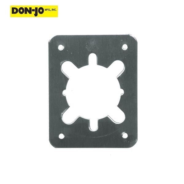 Don-Jo - RP 13545 2 - Remodeler Plate - 4-1/2" Length - 3-1/2" Width - Optional Finish