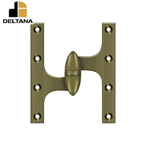 Deltana - 6" x 5" Hinge - Left Handed - Optional Finish