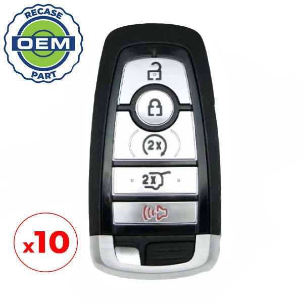 10 x 2017-2020 Ford Explorer Expedition / 5-Button Smart Key / PN: 164-R8198 / M3N-A2C931426 (OEM RECASE)