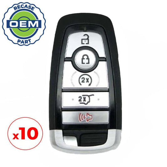 10 x 2017-2020 Ford Explorer Expedition / 5-Button Smart Key / PN: 164-R8198 / M3N-A2C931426 (OEM RECASE)