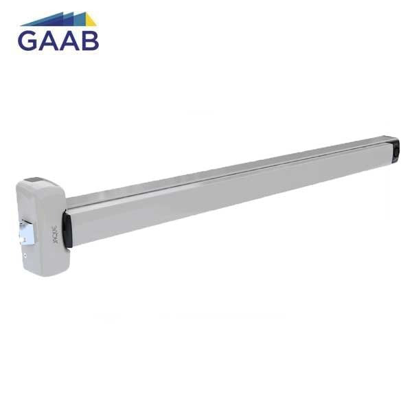 GAAB - T330-04 - Panic Exit Device with Microswitch - Modular and Reversible - Single Doors - 33" for Single Doors - Satin Chrome