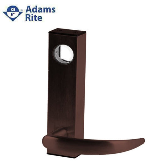 Adams Rite - 3080 - Entry Lever Trim - Narrow Stile - Without Cylinder - Dark Bronze - Non-Handed