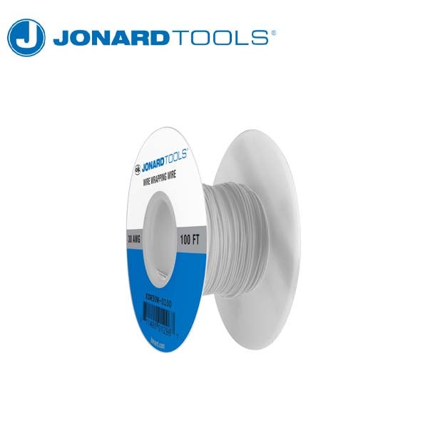 Jonard Tools - 30 AWG Kynar Wire CSW - Low Strip Force - Optional Finish - 100 ft