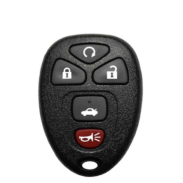 10 x 2004-2013 GM / 5-Button Keyless Entry Remote / PN: 22733524 / KOBGT04A (AFTERMARKET) (BUNDLE OF 10)