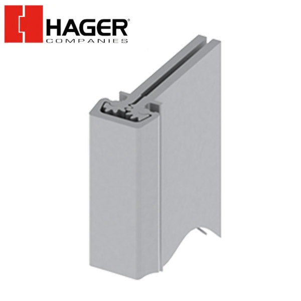 Hager - 780-112HD - Concealed Leaf Continuous Hinge - Concealed - Medium Duty - Aluminum - 119" - Fire Rated