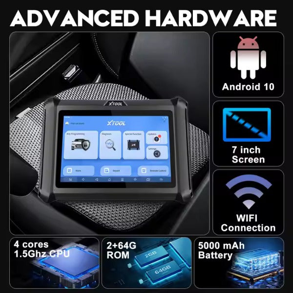 Xtool - X100 Pad - Automotive Car Key Programmer - Key Generator - Read Pin Code All System Automotive Diagnostic Scanners