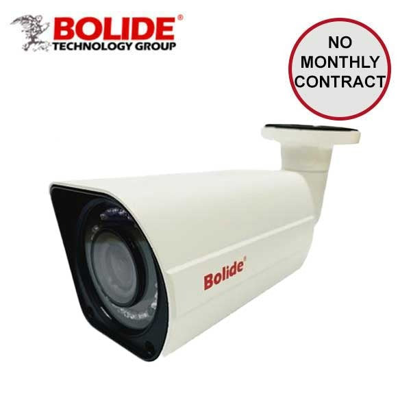 Bolide - BC1536-AHN - HDCVI / 5MP / 4MP / 2MP / Bullet Camera / Varifocal / 3.3-12mm Lens / Outdoor / IP66 / 40m IR / 12VDC / White Finish