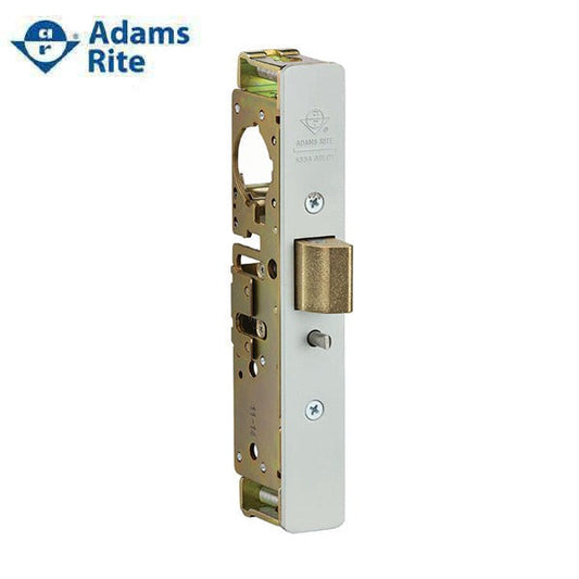 Adams Rite - 4900 - Heavy Duty Deadlatch - 31/32" Backset - RH or LHR - 4-5/8" Mortised - Flat/Standard Jamb - Aluminum - Metal Door