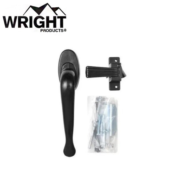 Wright - VIL333 - Pull Handle Latch - Out Swinging - Storm / Screen Doors - 3/4 in" to 1-1/4 in" - Optional Finish