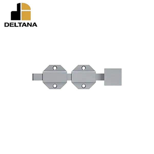 Deltana - 6" Modern Surface Bolt - Heavy Duty - Solid Brass - Optional Finish
