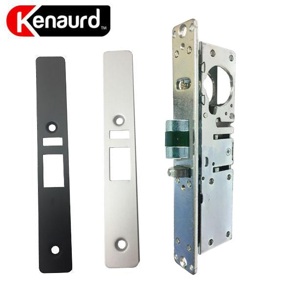 Narrow-Stile 1-1/2" Latch Lock Body w/ 2 Faceplates - RH