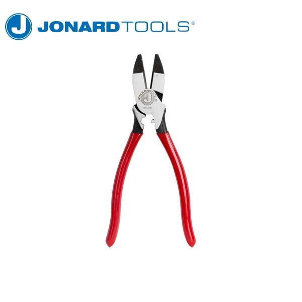 Jonard Tools - Lineman's Pliers with Fish Tape Puller & Crimper