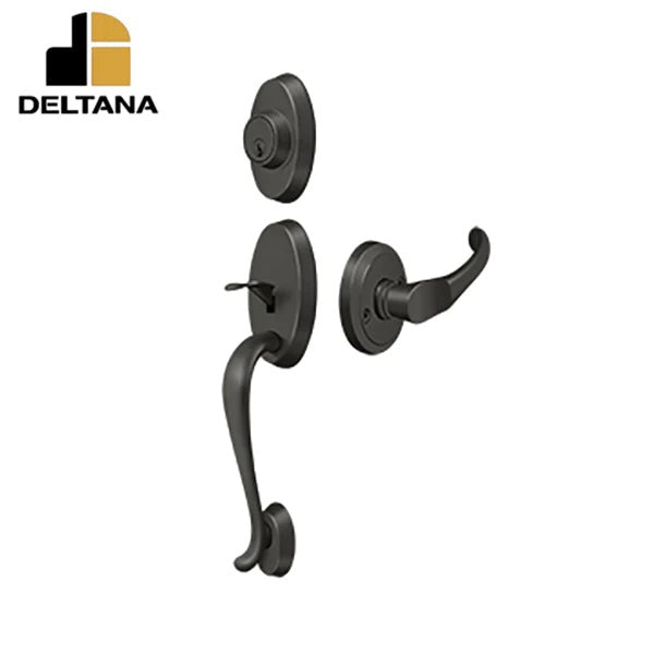 Deltana - Riversdale Handleset w/ Chapelton Lever Entry - Optional Finish