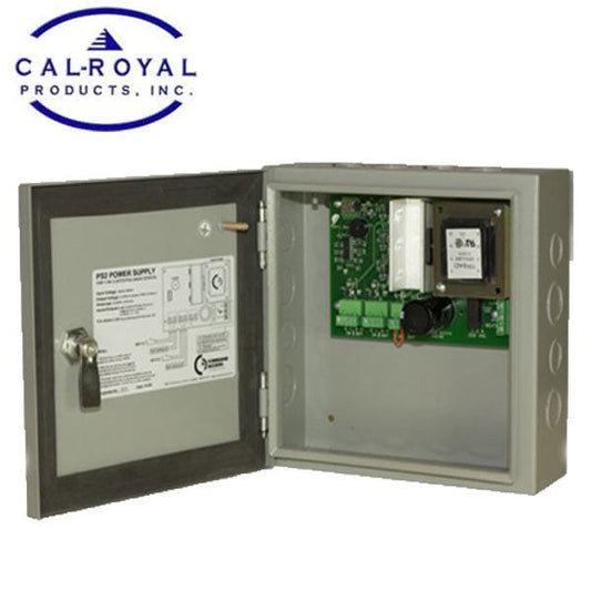 Cal-Royal - CRPS2 - Power Supply For Electrified Exit Devices - 2 Amp - 24VDC - Battery Backup
