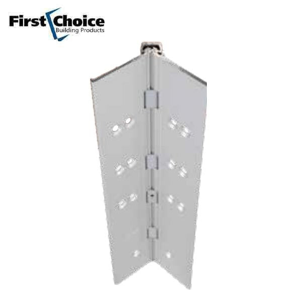 First Choice - Fully Concealed Continuous Hinges - Optional Sizing - 3/32" inset - Aluminum Finish