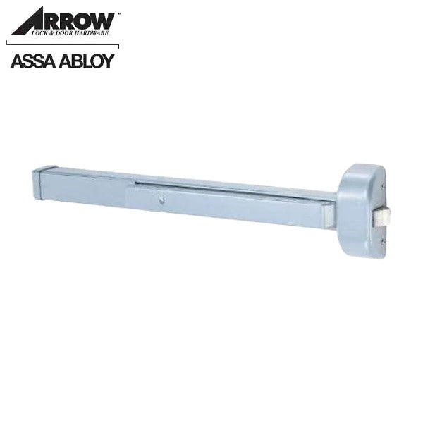 Arrow - S1250F - Rim Exit Device - for 32" - 36" Doors - Fire Rated - Aluminum Finish - Grade 1
