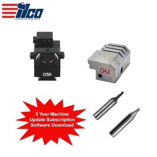 Ilco - Silca - D751801ZB - Bronze Advantage Accessories & Software Package - For Futura Machines