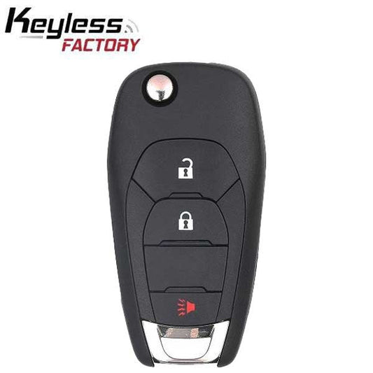 2019-2022 Chevrolet / 3-Button Remote Flip Key / PN: 13522783 / LXP-T003 (AFTERMARKET)