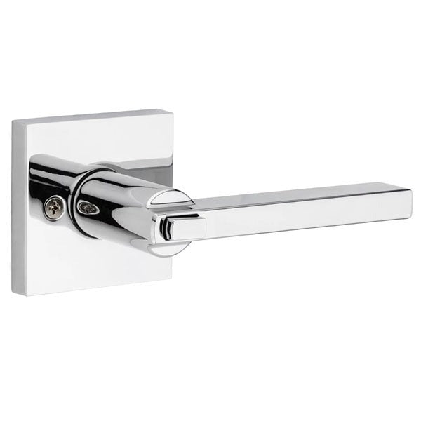 Kwikset - Halifax Lever Set - Square Rose - Optional Finish - Optional Function - SmartKey Technology - Grade 2