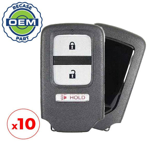 10 x 2013-2015 Honda Crosstour / 3-Button Smart Key / PN: 72147-TP6-A61 / ACJ932HK1210A (OEM Recase)