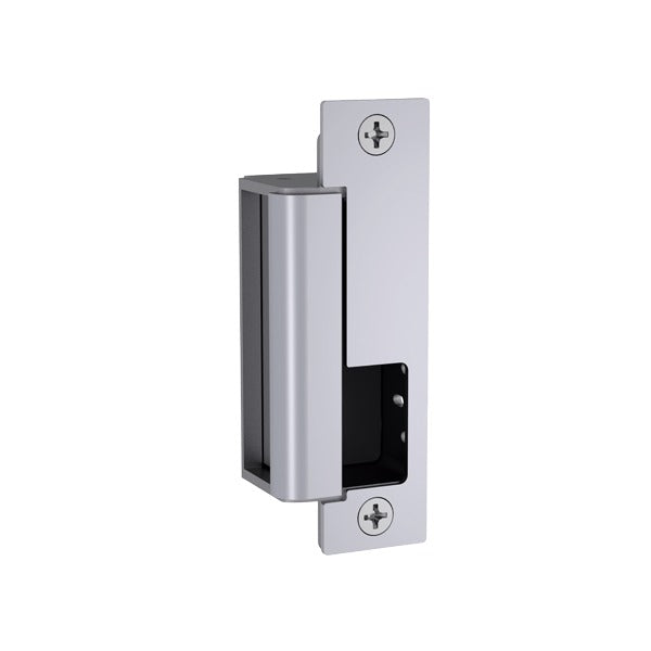 HES - 1600 - Electric Strike - Fail Safe/Fail Secure - 12/24VDC - Surface Mounted - Up To 1" Deadbolt - Satin Stainless Steel - Grade 1