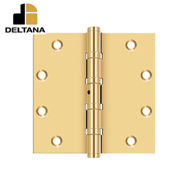 Deltana - 5" x 5" Square Hinges - Ball Bearing - 0.145 Thickness - Optional Finish