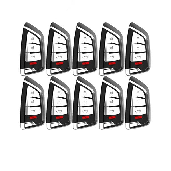 10 x Xhorse - Knife Style / 4-Button Universal Smart Key w/ Proximity Function for VVDI Key Tool (Pack of 10)