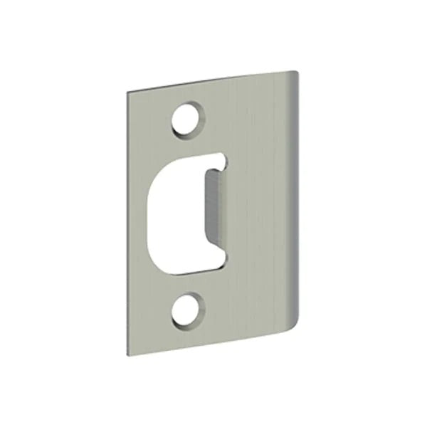 Hager - 3934 - Full Lip Strike - Square Corner - Satin Chrome