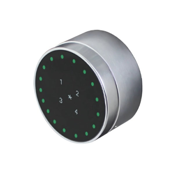 Cal-Royal - DB9000 - Touchscreen Electronic Deadbolt - Compatible with Apple and Android - Grade 2 - Satin Nickel