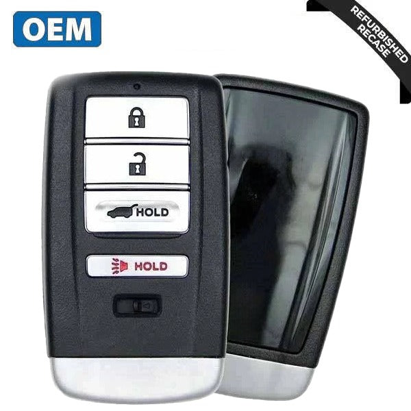 2014-2020 Acura MDX RDX / 4-Button Smart Key / PN: 72147-TZ5-A11 / KR5V1X (Driver 2) (OEM Recase)