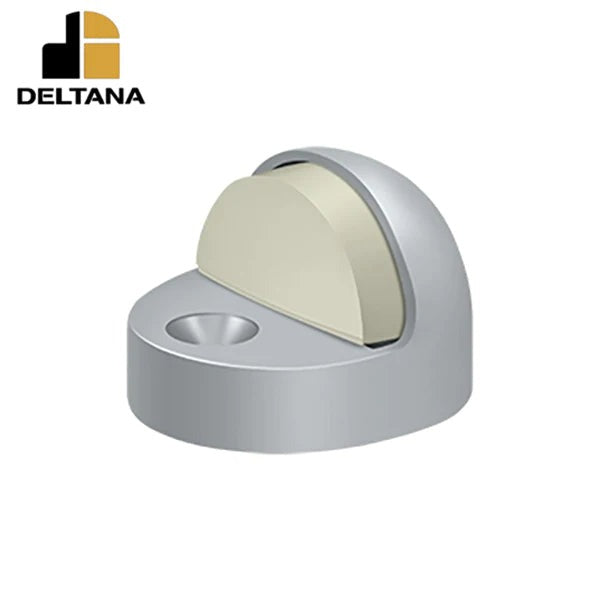 Deltana - Dome Stop High Profile - Solid Brass - Optional Finish