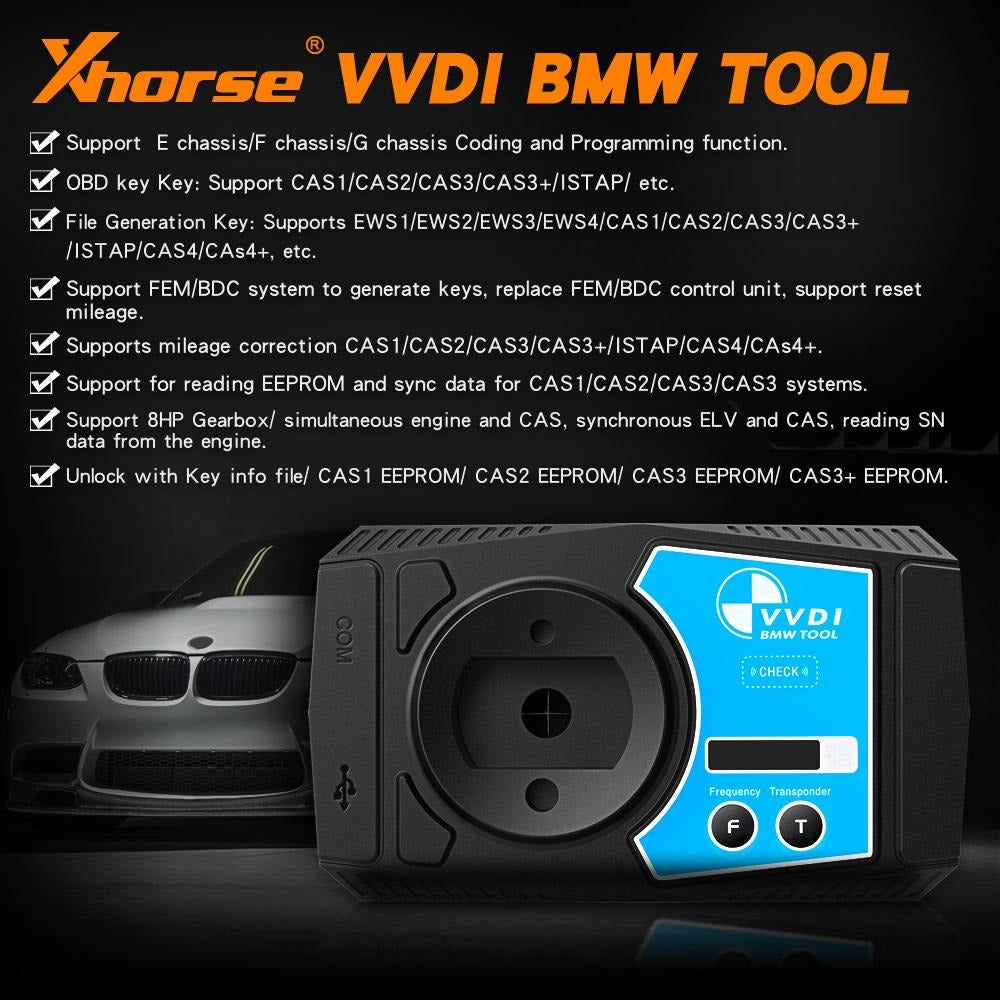 Xhorse - VVDI BMW Programming Tool - Support Mileage Correction